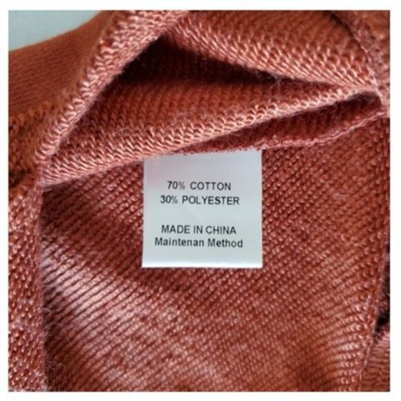 NWT Oversized Boxy Tunic Sweatshirt Drop Shoulder Loungewear Size L Athleisure - Picture 11 of 12